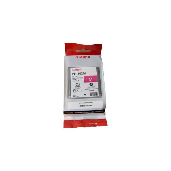 Inkoust Canon PFI102M, purpurový