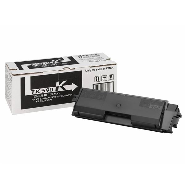 Toner Kyocera TK-590C, azurový