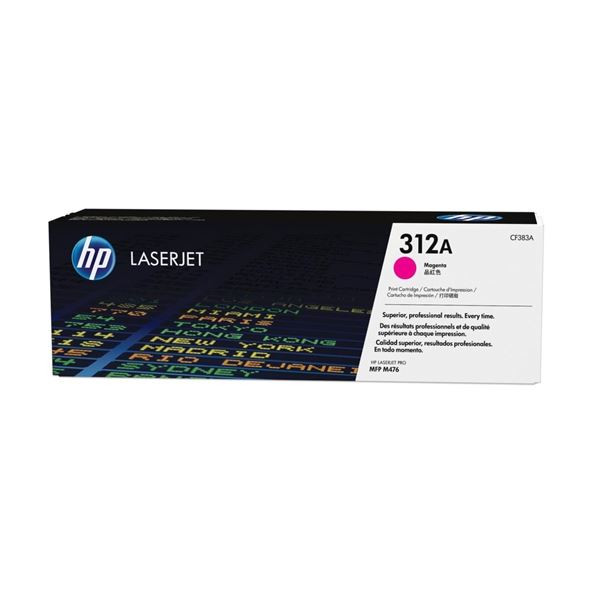 Toner HP CF383A, purpurový