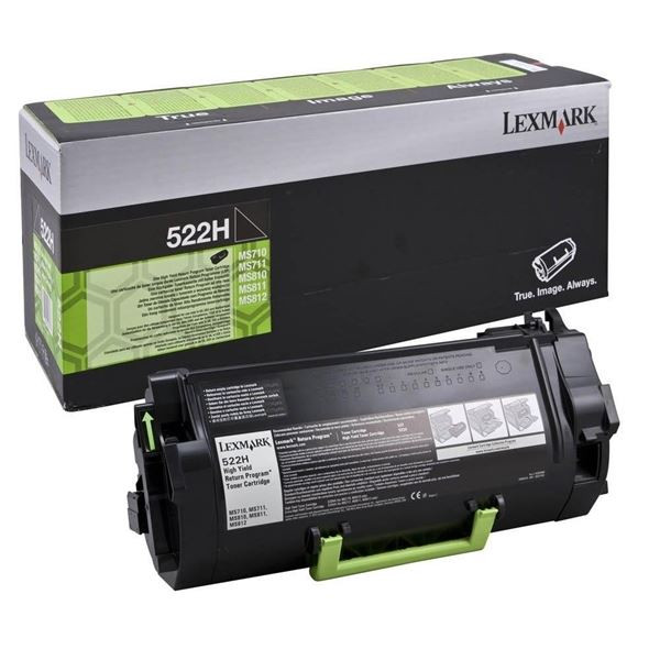 Toner Lexmark 52D2H00, černý