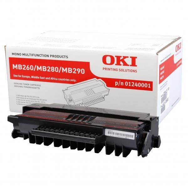 Toner OKI 01240001, černý