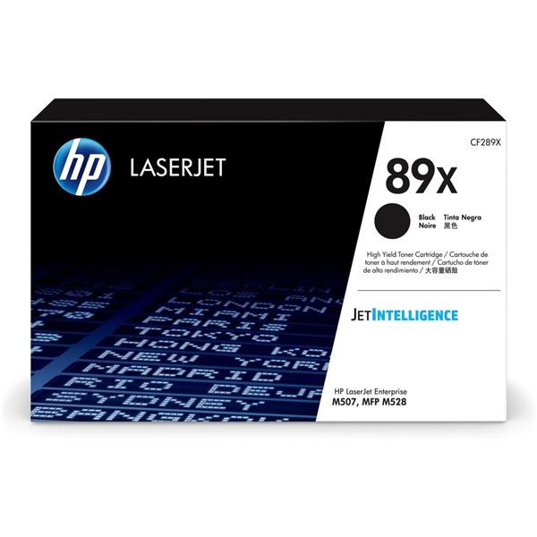 Toner HP CF289X, č. 89X - černý