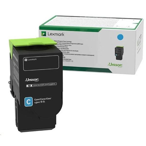 Toner Lexmark C232HC0 - azurový