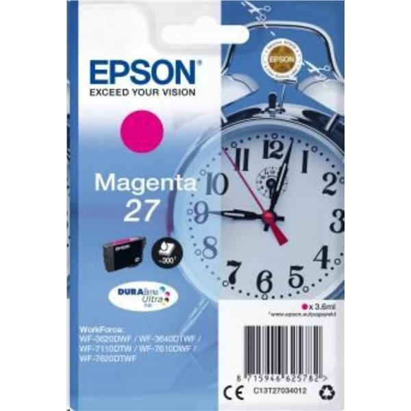 Inkoust Epson T2703 27, purpurový