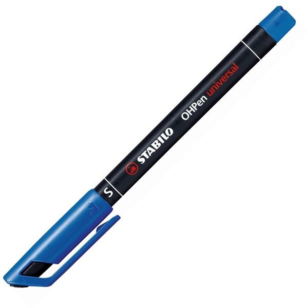 Permanentní popisovač STABILO OHPen 841S, modrý