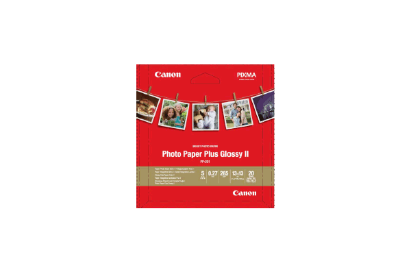 Canon fotopapír PP-201 - Square 13x13cm (5x5inch) - 265g/m2 - 20 listů - lesklý