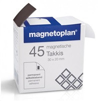 Samolepící magnety Magnetoplan Takkis (45ks)
