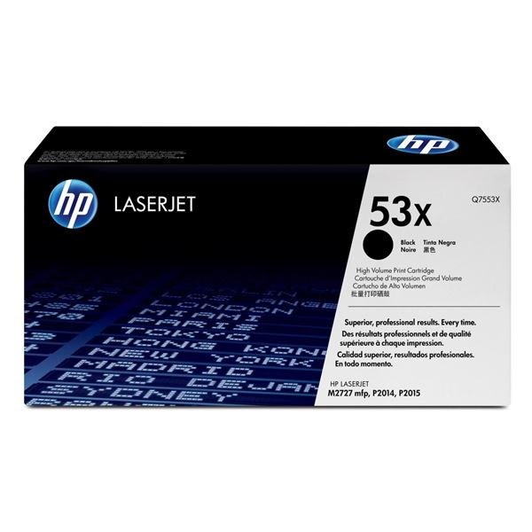 Toner HP Q7553X, černý