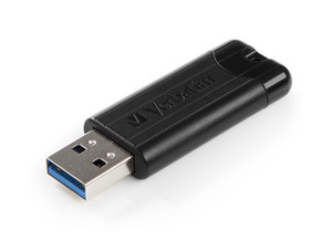 VERBATIM Store 'n' Go PinStripe 16GB USB 3.0 černá