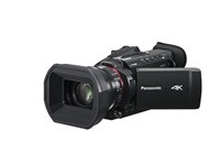 Panasonic HC-X1600 (4K/60p 10-bit, 1/2,5", 24x zoom, 25mm, OIS, WiFi)
