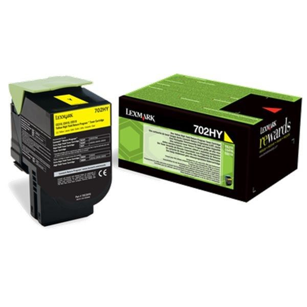 Toner Lexmark 70C2HY0, žlutý