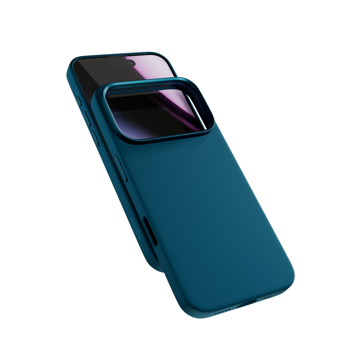 Epico Silicone Mag+ Case iPhone 17 Pro - modrá