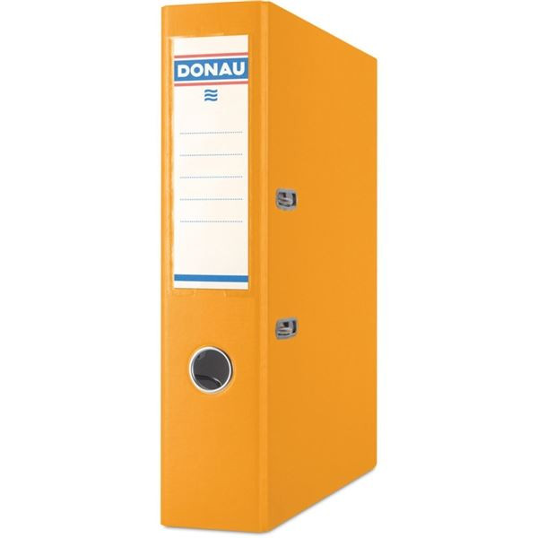 Pákový pořadač Donau Master - A4, 7 cm, oranžový