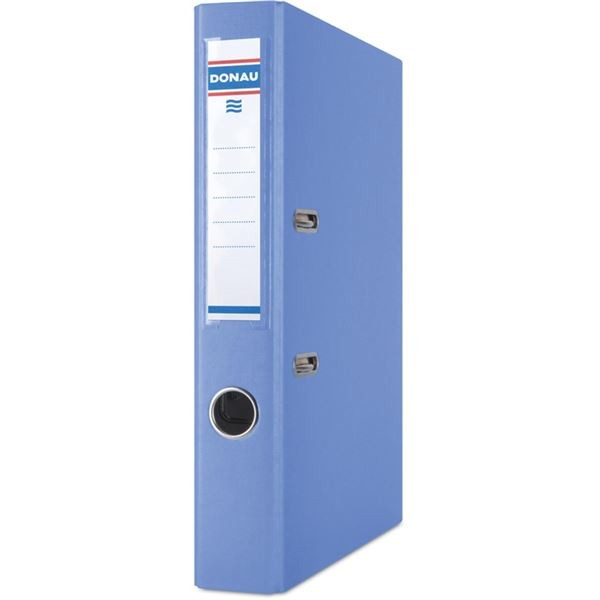 Pákový pořadač Donau Master - A4, 5 cm, modrý