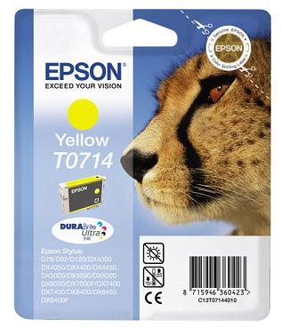EPSON cartridge T0714 yellow (gepard)
