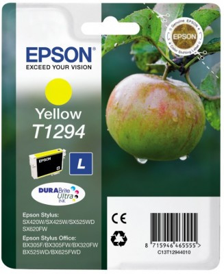 EPSON cartridge T1294 yellow (jablko)