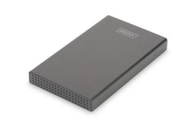 Digitus USB 3.0-SATA SDD/ HDD, 2,5 " pro 9,5 a 7,5 mm SSD/HDD, hliníkové kryt, bez použití nářadí, chipset: JMS578