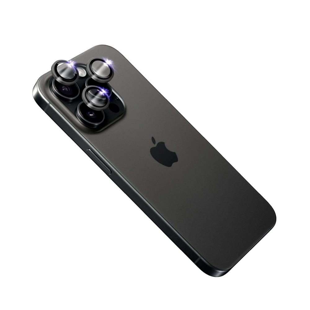 FIXED Sapphire Camera Glass iPhone 15Pro/15PM,bl.