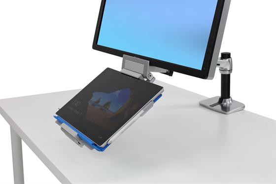 ERGOTRON Tandem Tablet Holder, universální držák na tablet, přídavný k ergotron držákům