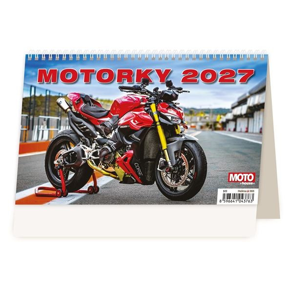 Stolní kalendář 2027 Motorky