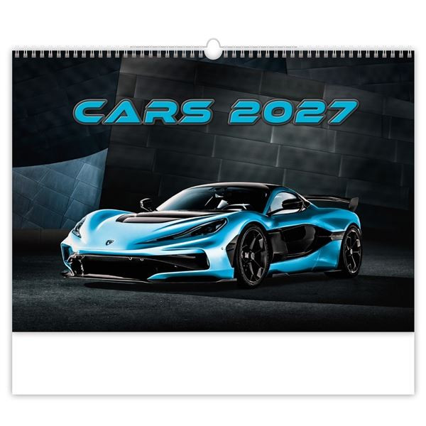Nástěnný kalendář 2027 Cars