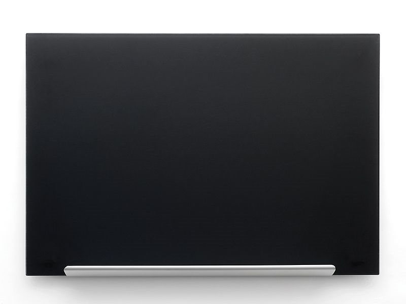 NOBO Skleněná tabule Diamond glass 126x71,1 cm, black