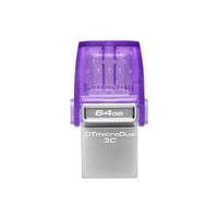 Kingston Flash Disk 64GB DataTraveler microDuo 3C 200MB/s dual USB-A + USB-C
