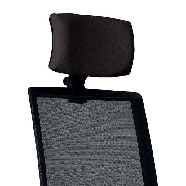 Opěrka hlavy k židli Omnia, tm.šedá