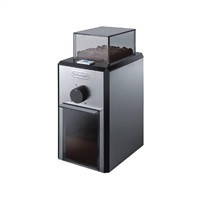 DeLonghi KG89 mlýnek na kávu, 110 W, nastavení hrubosti, kontrolka, ocelové kameny, bezpečnostní systém, černý