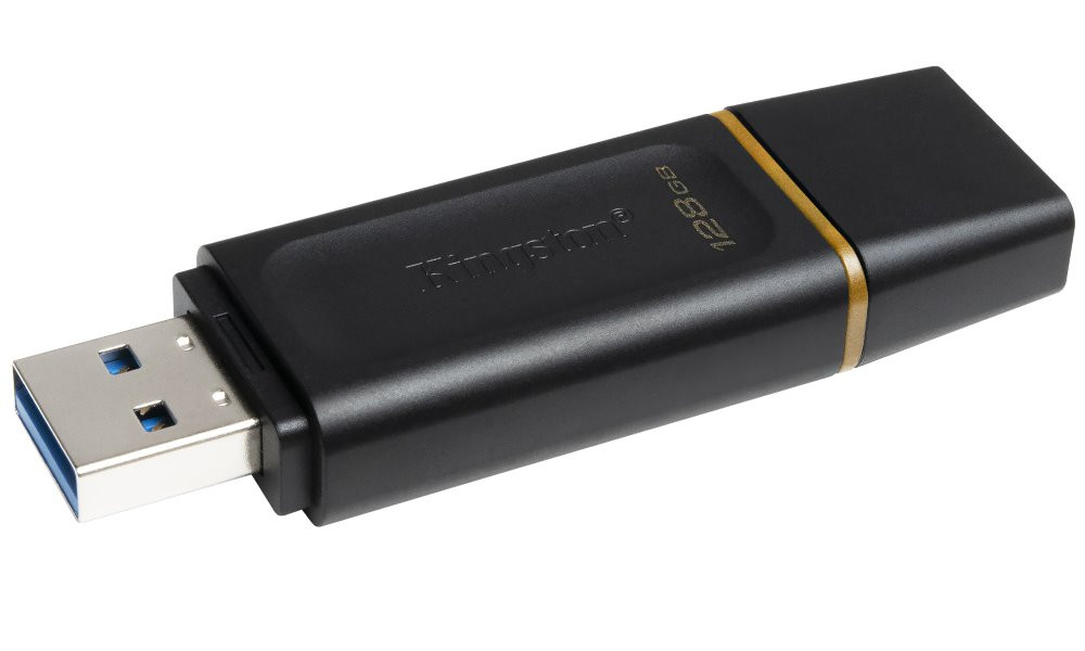KINGSTON DataTraveler EXODIA 128GB / USB 3.2 / černo-žlutá