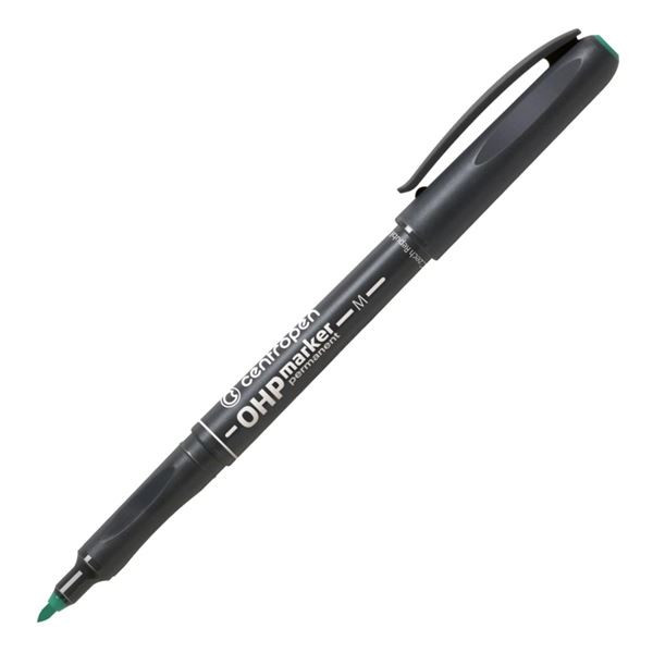 Popisovač na fólie Centropen 2637, zelený