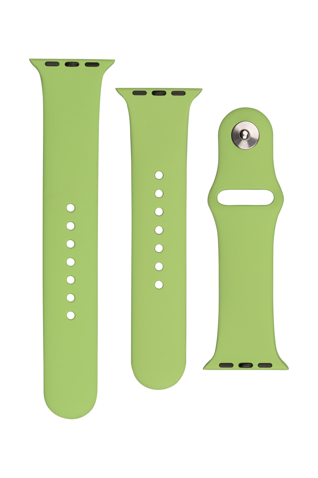 Set silikonových řemínků FIXED Silicone Strap pro Apple Watch 38/40/41mm, mentolový
