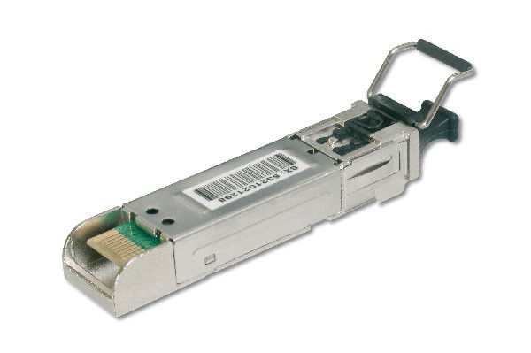 Digitus 1.25 Gbps BiDi WDM SFP Module, Up to 20km Singlemode, LC Simplex Connector, Industrial Ver. 1000Base-LX, Tx1310nm/Rx1550nm