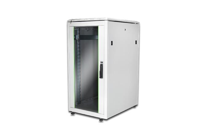Digitus Síťový stojan 22U, Unique Series 1164x600x800 mm, barva šedá (RAL 7035)