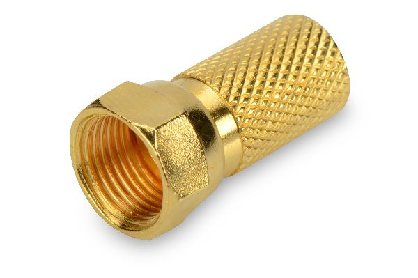 Ednet SAT F-konektor M, pro 7mm kabel OD, kov