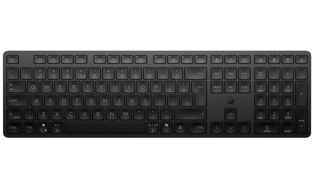 HP Bezdrátová klávesnice 490K dual-mode - černá