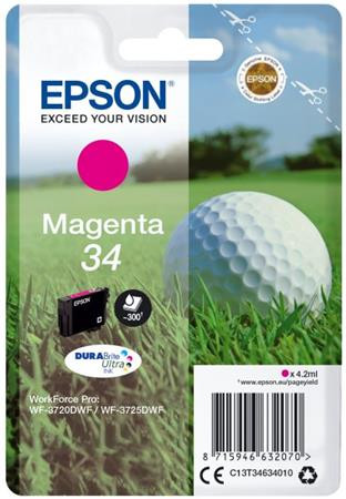 EPSON cartridge T3463 magenta (golfový míček)