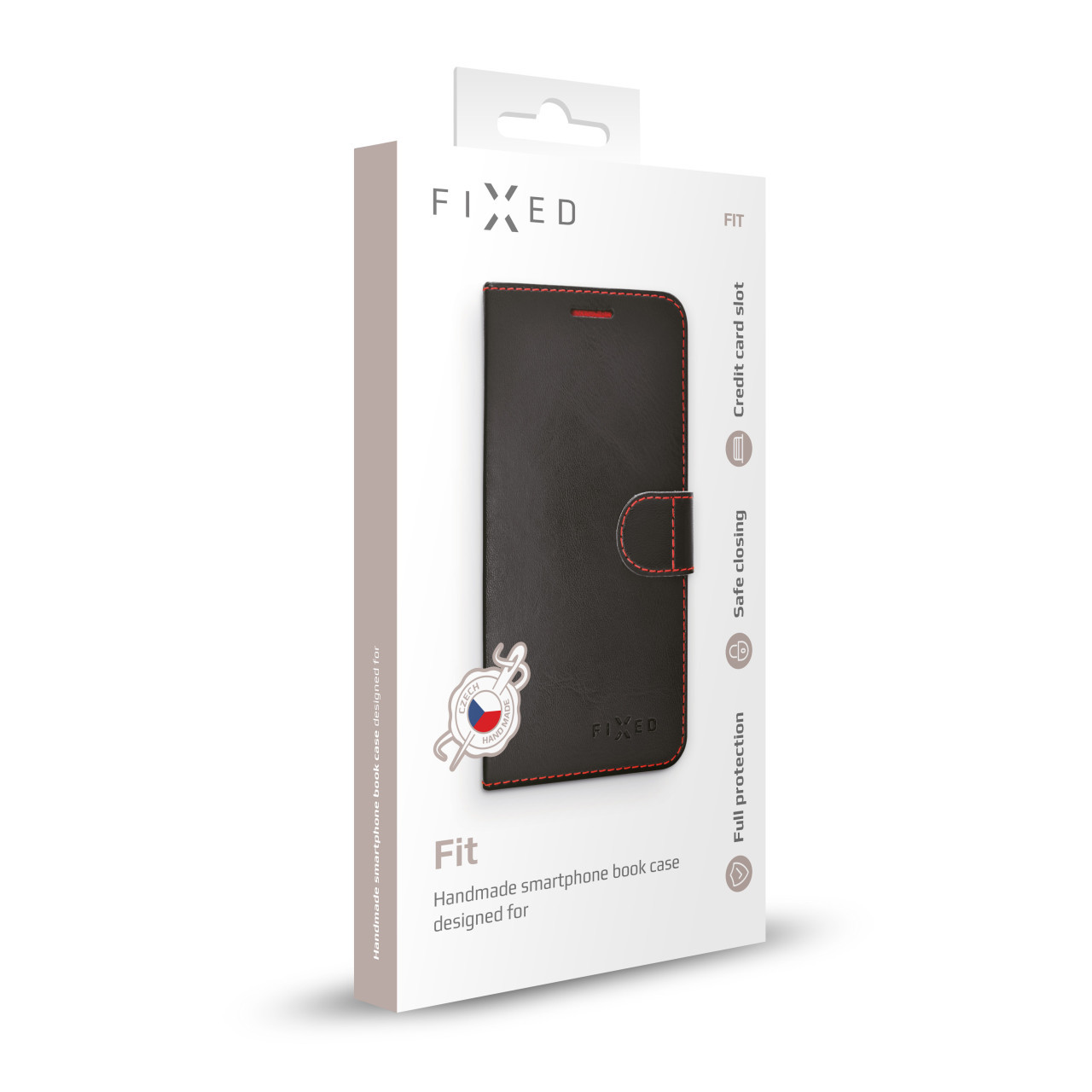 Pouzdro typu kniha FIXED FIT pro Apple iPhone 11 Pro Max, černé