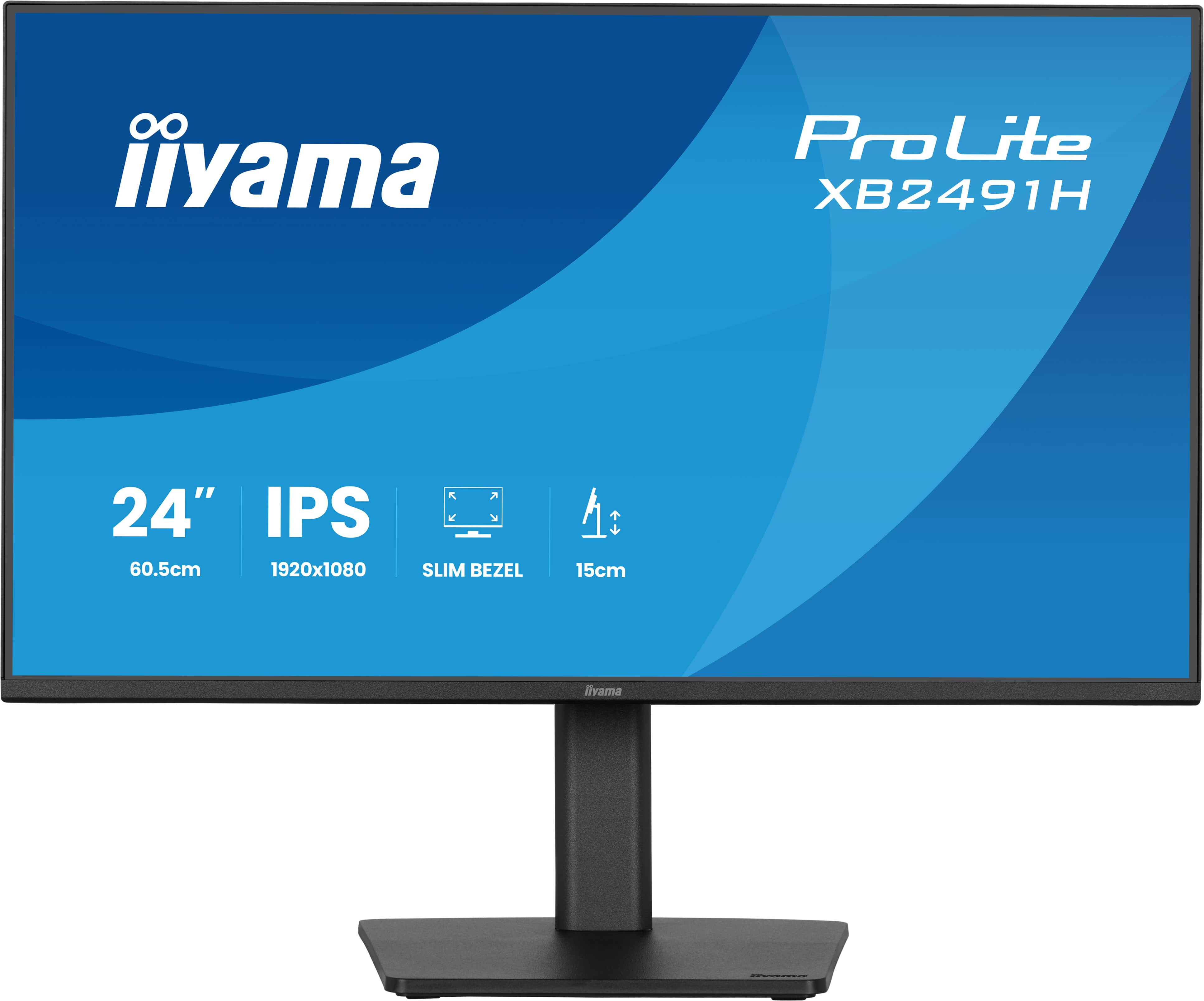 iiyama ProLite/XB2491H-B1/23,8"/IPS/FHD/120Hz/1ms/Černá/3R