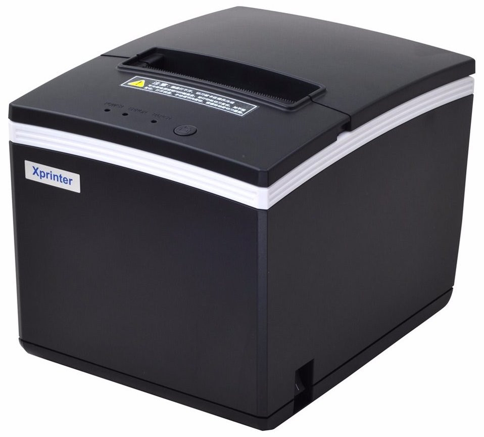 Xprinter stolní termotiskárna XP-V330-L, rychlost 260mm/s, až 80mm, USB, LAN, RS232, autocuter , černá