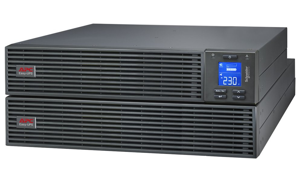 APC Easy UPS On-Line SRV RM 1000VA (900W)/ 4U/ RACK MOUNT/ ONLINE/ 230V/ LCD