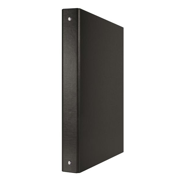 4krouž.pořadač Donau,A4, 4,5 cm, černý,O-mechanika