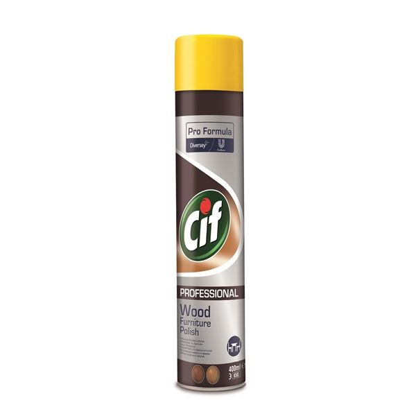 Sprej proti prachu Cif, na dřevo, 400 ml