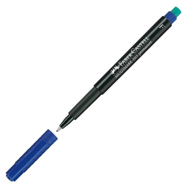 Perm.popis. Faber-Castell Multimark 1513F-modrý