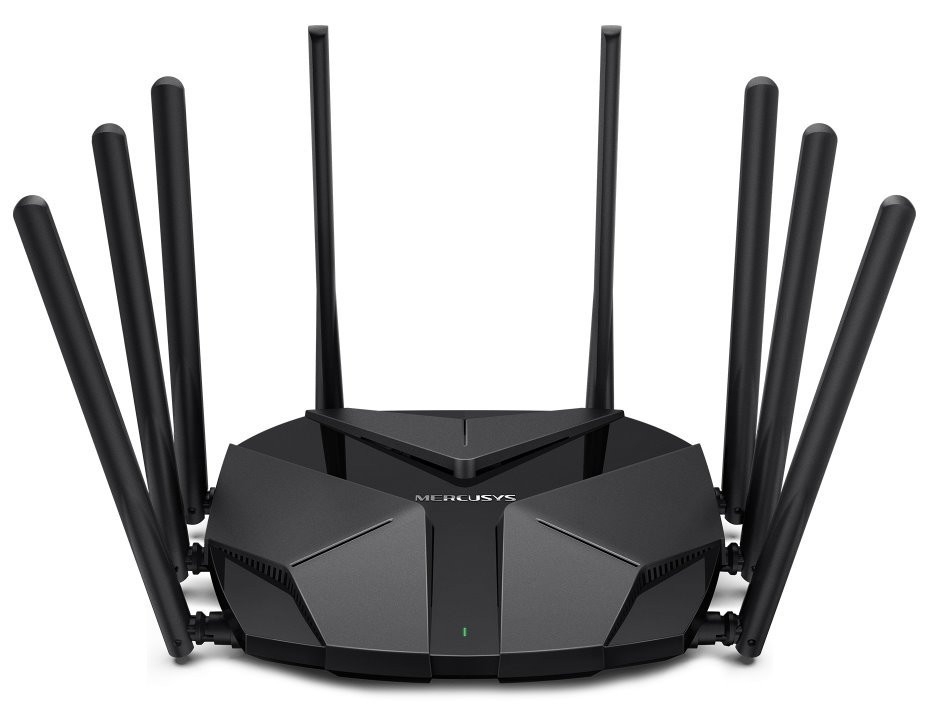 POUŽITÉ - TP-Link MERCUSYS MR90X AX6000 WiFi router, dual AP/router, 3x GLAN, 1x 2,5GWAN/GLAN 1148 Mbps 2,4/ 4804 Mbps ...