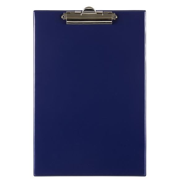Psací podložka s klipem A4, 25 listů, modrá