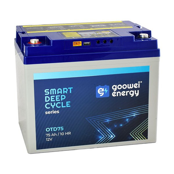 GOOWEI ENERGY DEEP CYCLE (GEL) baterie GOOWEI ENERGY OTD75, 75Ah, 12V