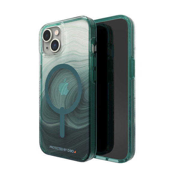 ZAGG GEAR4 Milan Snap kryt iPhone 14 zelený