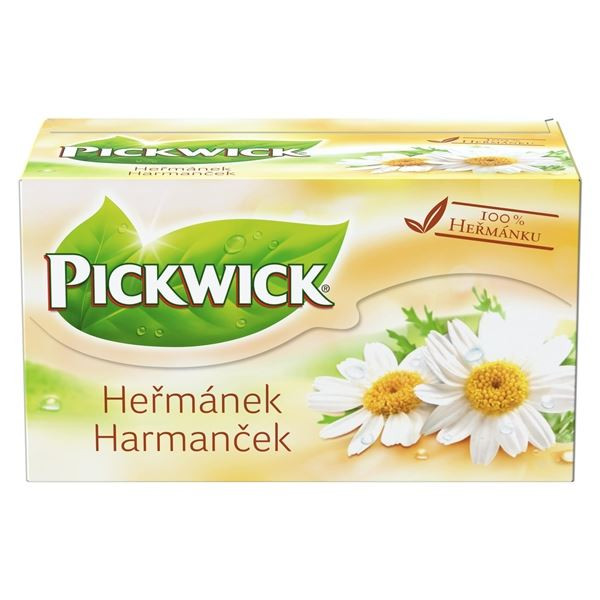 Heřmánkový čaj Pickwick, 20x 1,5 g