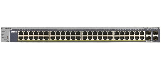 Netgear 48-Port Gigabit PoE+ Smart Managed Pro Switch with 4 SFP Ports (380W)